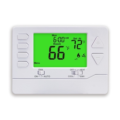 Riseem 24VAC 2 calor 1 frio HVAC termostato de aquecimento central com sensor NTC