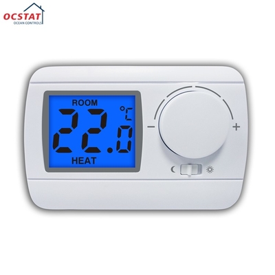 Riseem ISO Sala de caldeira a gás Termostato não programável para sistema de aquecimento por piso 230V