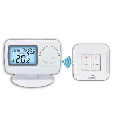 sensor sem fio do termostato NTC da sala de caldeira do gás do ABS 230V para o aquecimento de assoalho