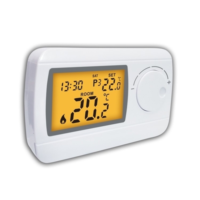 Riseem ABS caldeira de gás termostato de sala digital com fio programável para sistema HVAC