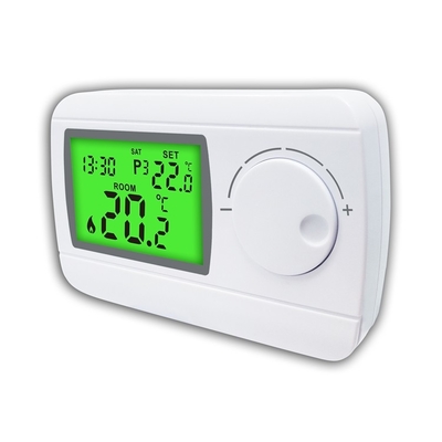 termostato sem fio da caldeira de gás de 50Hz Digitas RF 0,5 graus para o sistema da ATAC