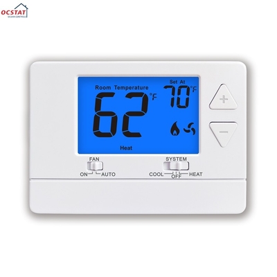 Termostato doméstico de quarto sem fio não programável
