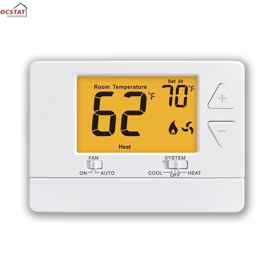 Riseem 24V 60Hz Ar condicionado não programável Melhor termostato doméstico para sistema HVAC