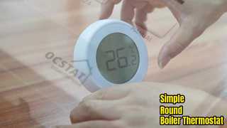 termostato redondo simples para caldeira